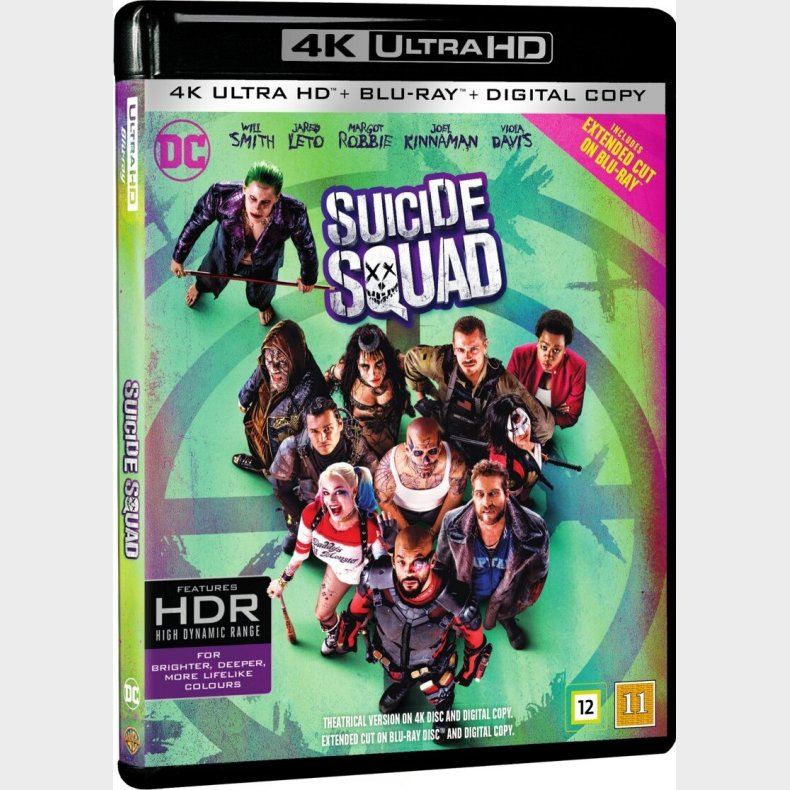 Suicide Squad 1 - 2016 - 4K Blu-Ray