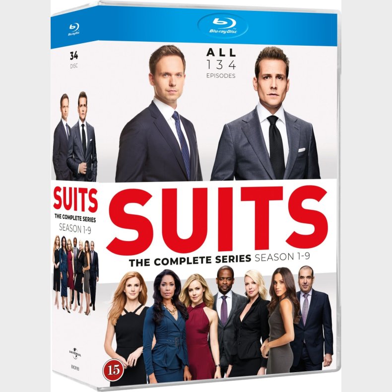 Suits Complete Collection S1 - S9 - Blu-Ray - Tv-serie