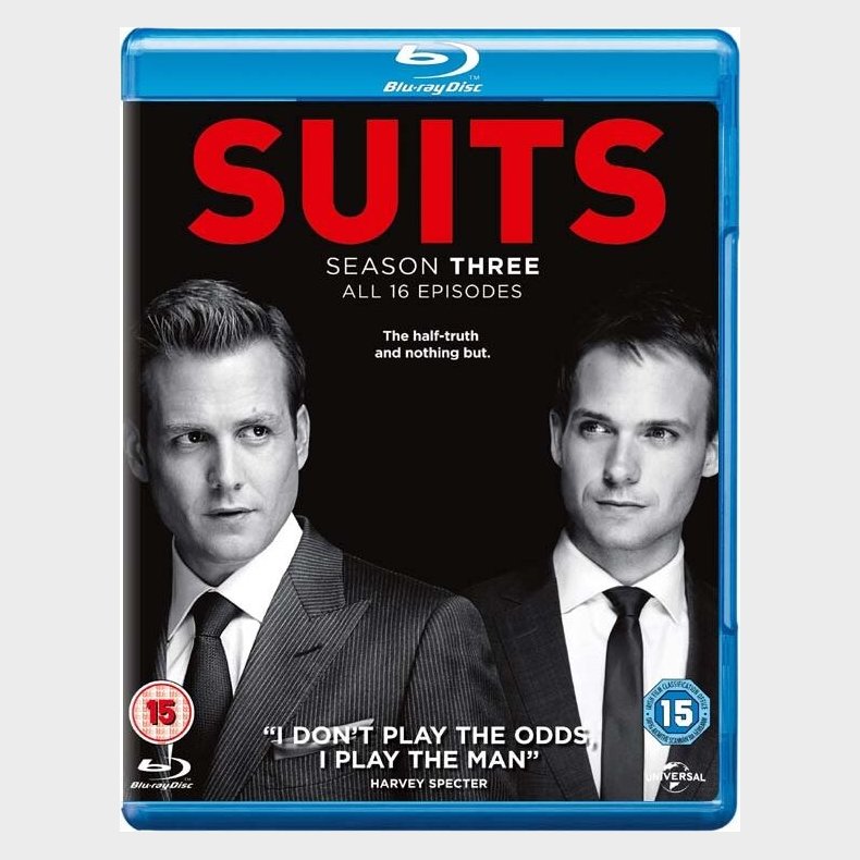 Suits - Sson 3 - Blu-Ray - Tv-serie