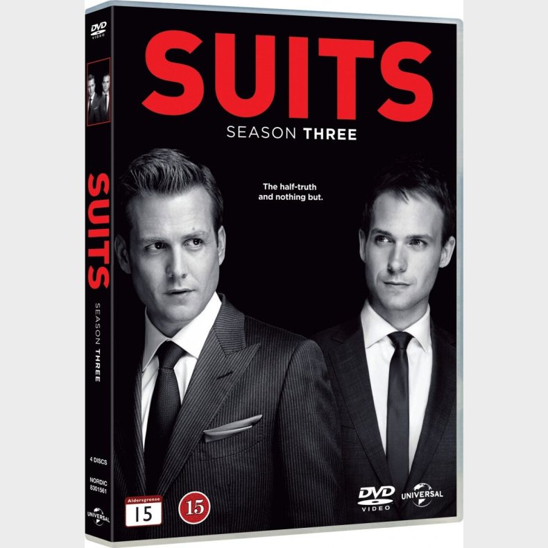 Suits - Sson 3 - DVD - Tv-serie