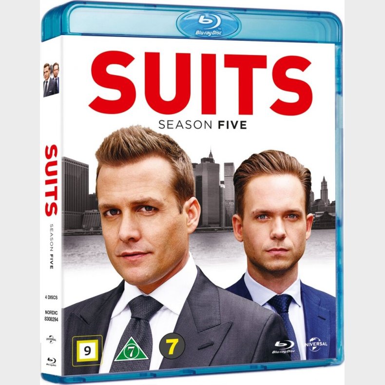 Suits - Sson 5 - Blu-Ray - Tv-serie