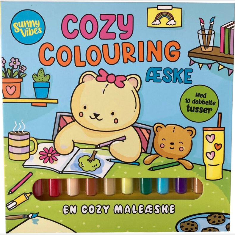 Sunny Vibes: Cozy Colouring �ske - Bog