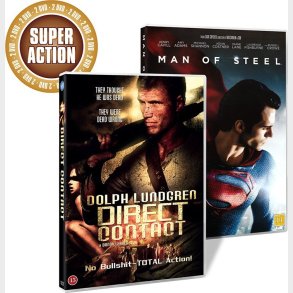 Direct Contact // Man Of Steel - DVD - Film