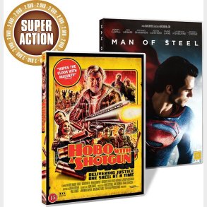 Hobo With A Gun // Man Of Steel - DVD - Film