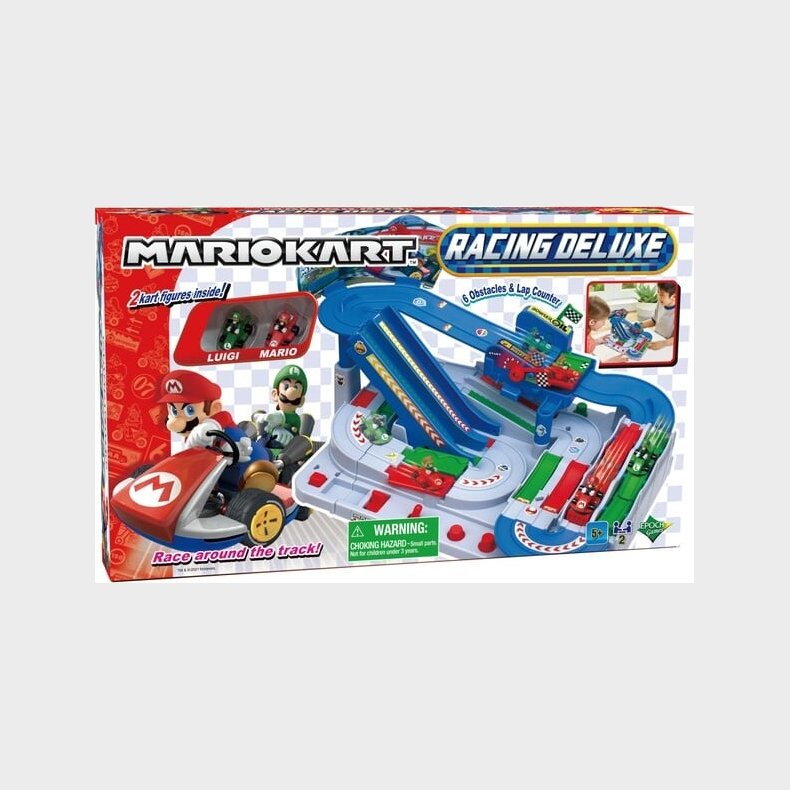 Mario Kart - Racing Deluxe Racerbane Leges�t - Inkl. 2 Racerbiler