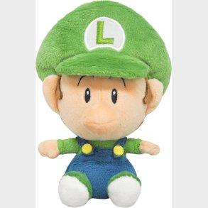 Luigi Bamse - Super Mario - Baby Luigi - 16 Cm