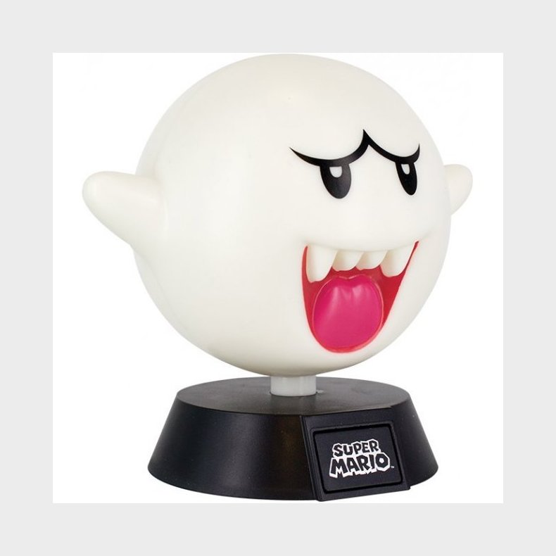 Super Mario Boo Icon Figur Med Lys