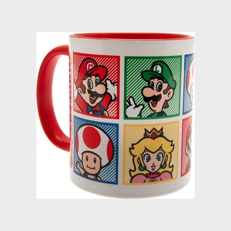 Super Mario Krus Med Rd Inderside