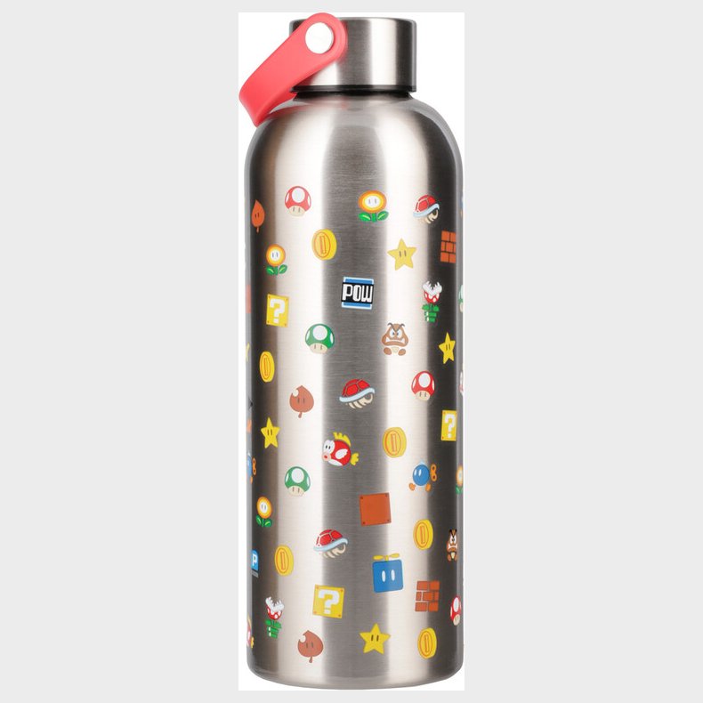 Super Mario - Metal Water Bottle