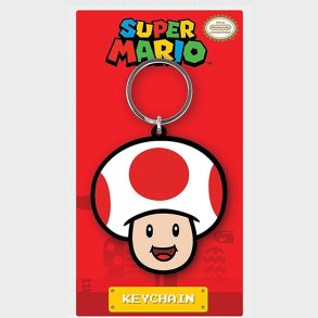 Super Mario (toad) Pvc Keychain