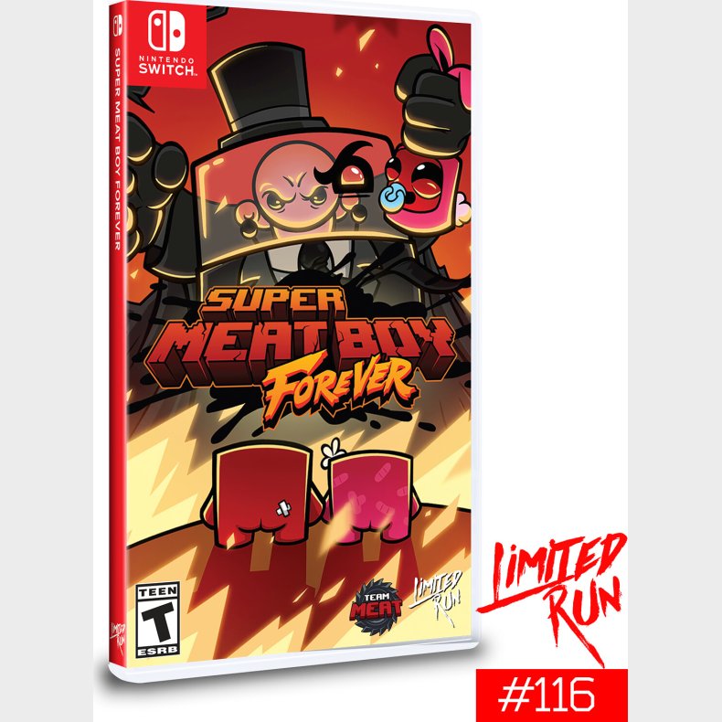 Super Meat Boy Forever (limited Run #116) (import) - Nintendo Switch