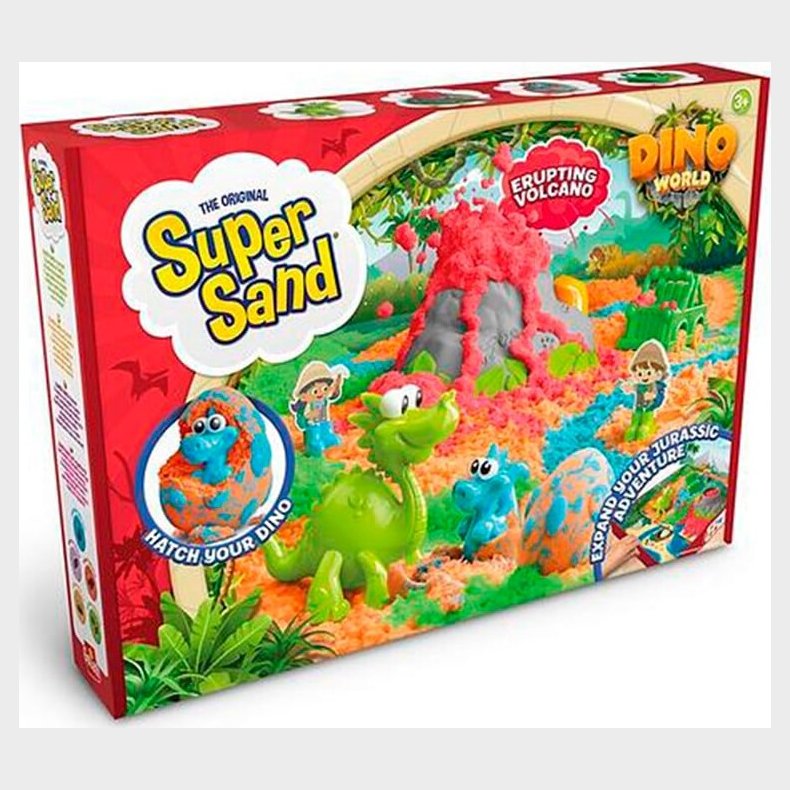 Super Sand - Dinosaur World - Legesand S�t Til B�rn