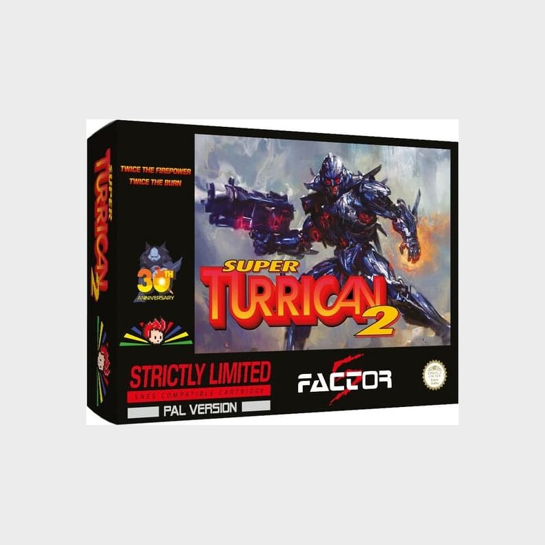 Super Turrican 2 Special Edition - (strictly Limited Games) - Super Nintendo - Nintendo Switch