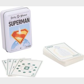 Superman Playing Cards In A Tin