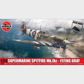 Airfix - Supermarine Spitfire Mk.ixc Modelfly Byggest - 1:24 - A17001