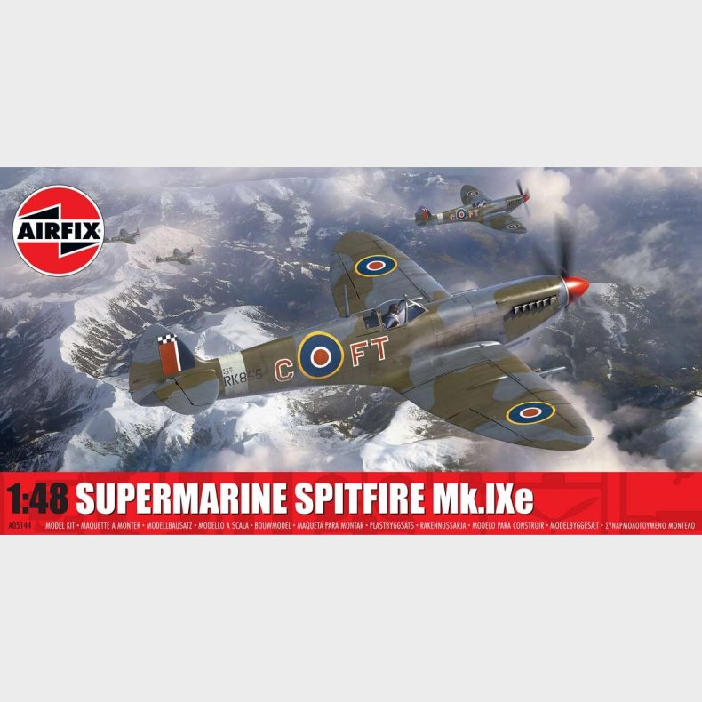 Airfix - Supermarine Spitfire Mk.ixe Fly Byggest - 1:48 - A05144