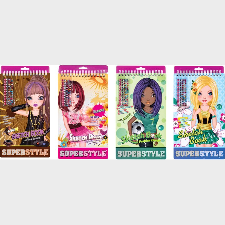 Superstyle Sketchbook 14 X 24 Cm - Centrum
