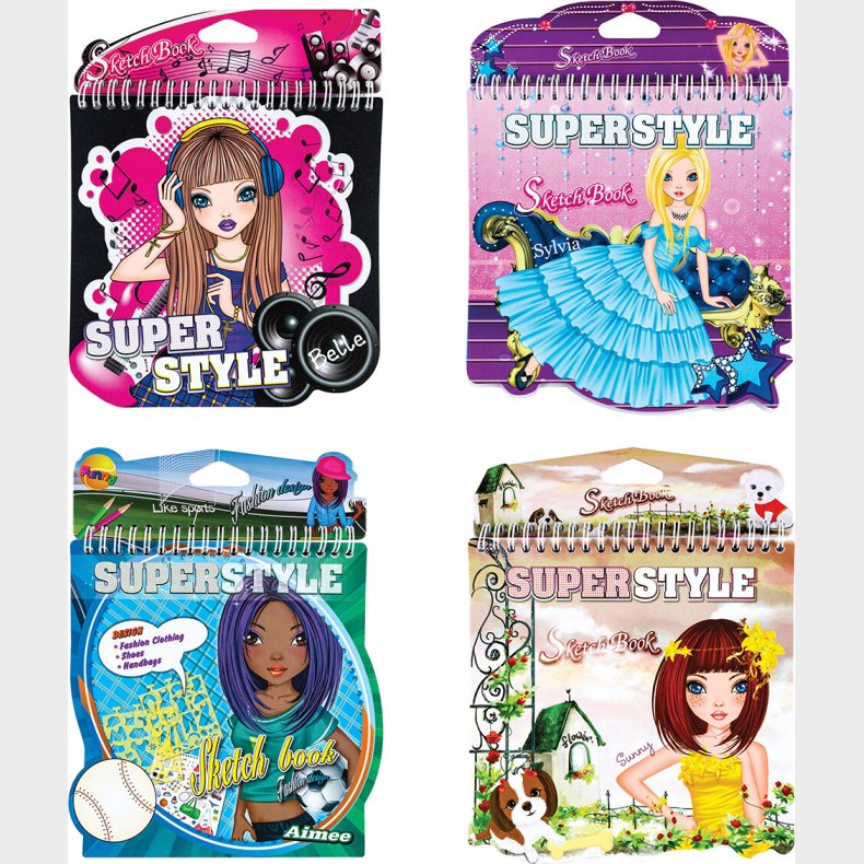 Superstyle Sketchbook 18,5 X 18,5 Cm - Centrum