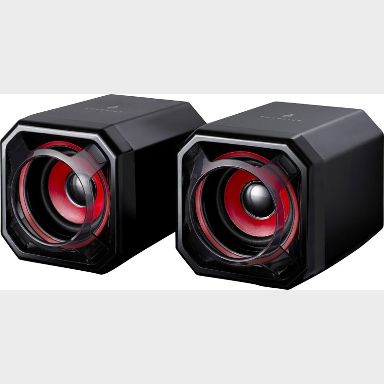 Surefire - Gator Eye Gaming Speakers, Red