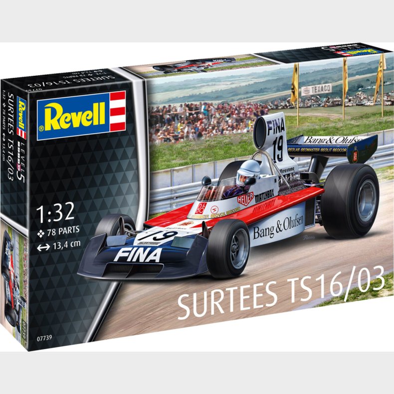 Revell - Surtees Ts16/03 Bil Bygges�t - 1:32 - Level 5 - 07739