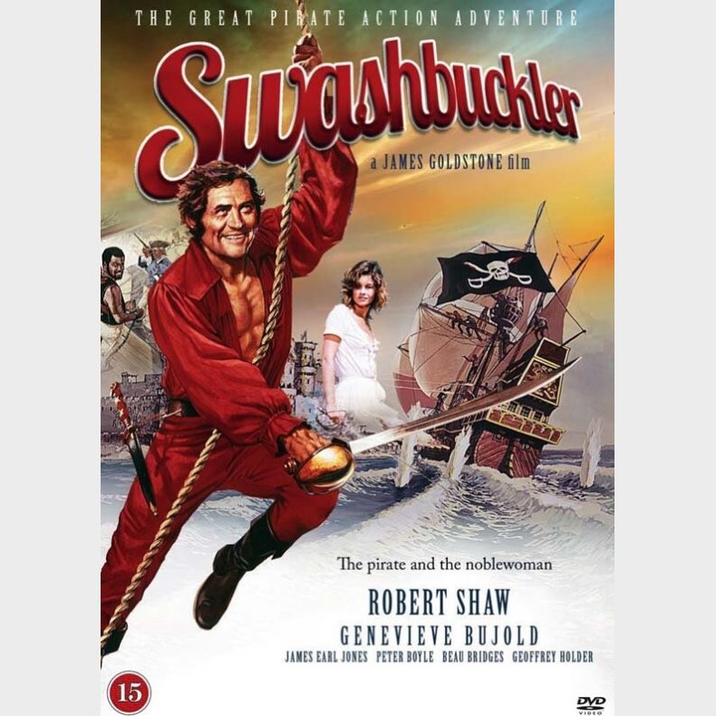Swashbuckler / Den Rde Pirat - DVD - Film