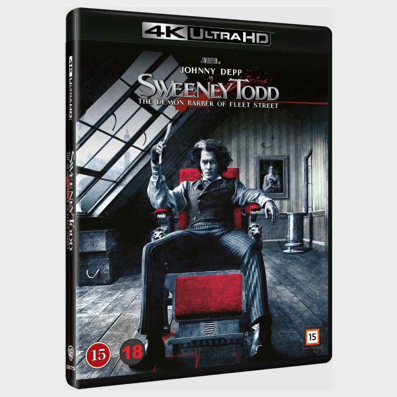 Sweeney Todd: Den Dj�velske Barber Fra Fleet Street - 4K Blu-Ray
