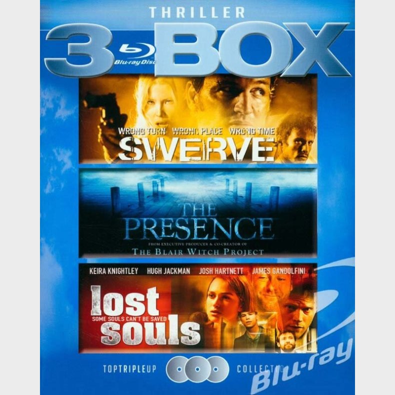 Swerve // The Presence // Lost Souls - Blu-Ray