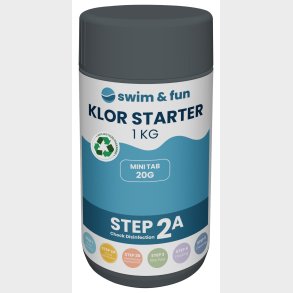 Swim & Fun Klor Starter 20 g Tabs, 1 kg
