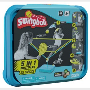 Swingball  5-i-1 Tailball + Stangtennis + Volley + fodbold + Kastedisk
