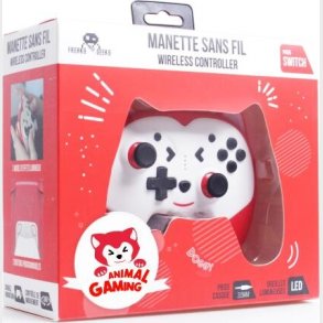 Switch - Doggy Wireless Controller  For Children With Paddles  - Red