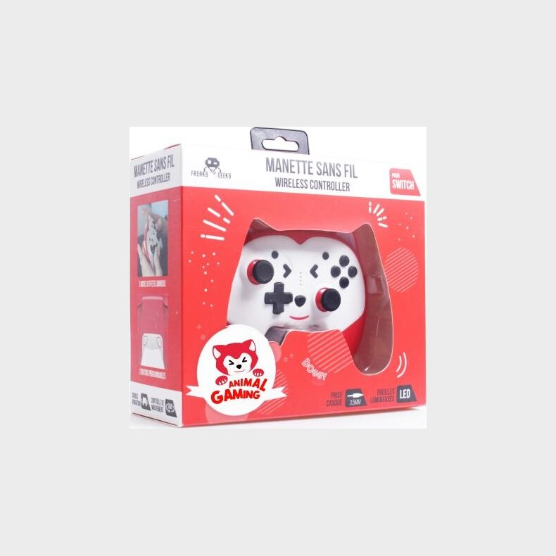 Switch - Doggy Wireless Controller  For Children With Paddles  - Red