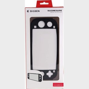 Nintendo Switch Lite Skin - Bigben - Silikone - Sort