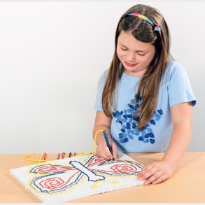 Educational Advantage | Krea-brt i hvid, 4 stk