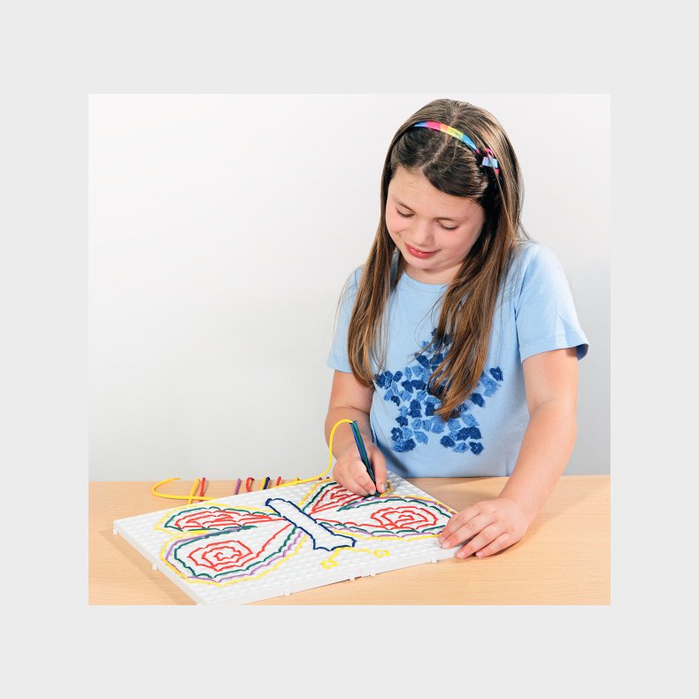 Educational Advantage | Krea-brt i hvid, 4 stk