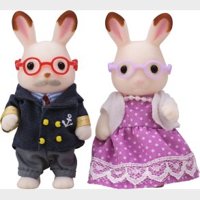 Sylvanian Families Figurer - Bedstefor�ldrene Chokoladekanin