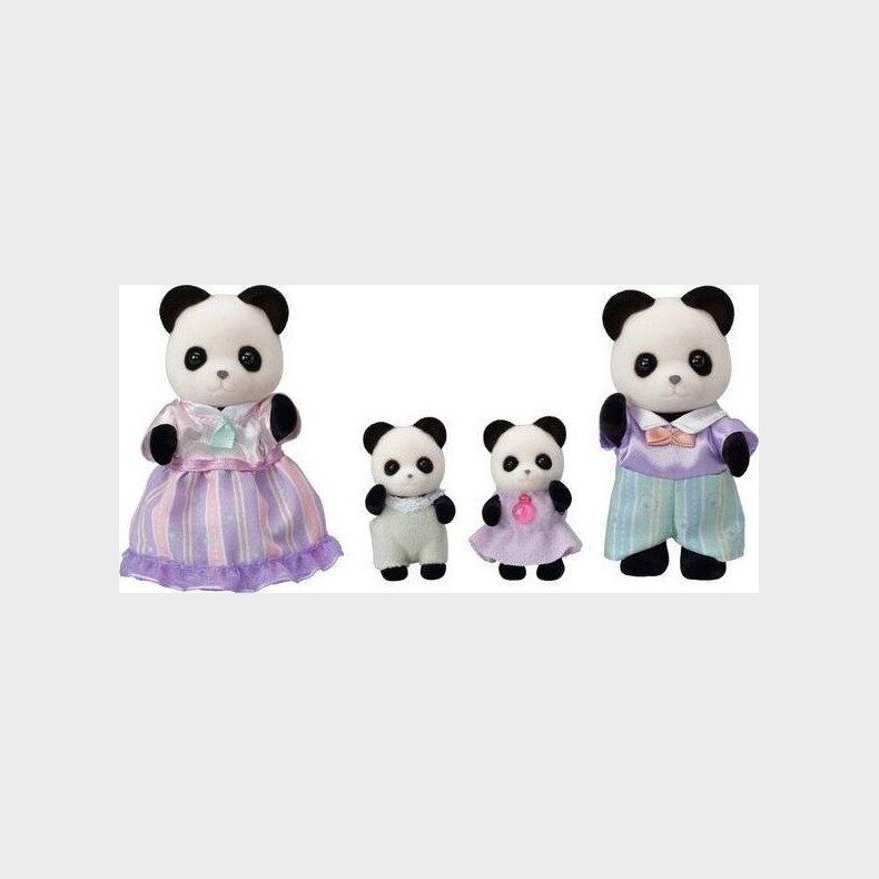 Sylvanian Families Figurer - Panda Familie - 5529