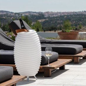 Kooduu Lampe Med H�jtaler - Synergi 50s - Bluetooth - Mikamax