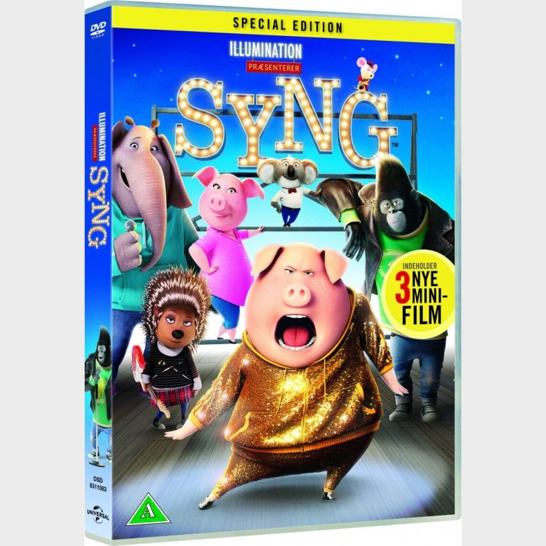 Syng 1 Film / Sing 1 - DVD - Film
