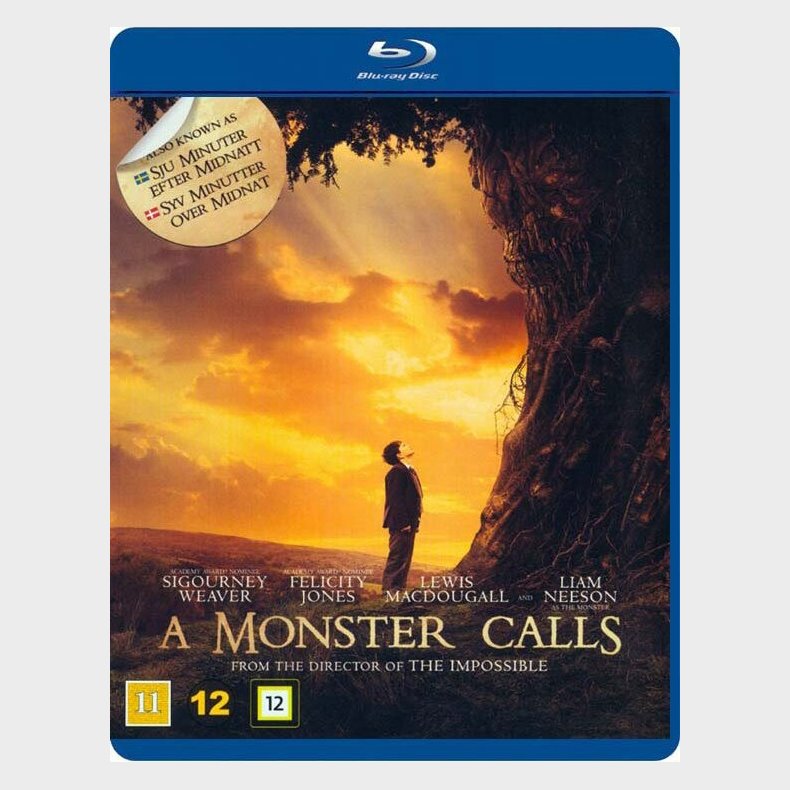 A Monster Calls / Syv Minutter Over Midnat - Blu-Ray