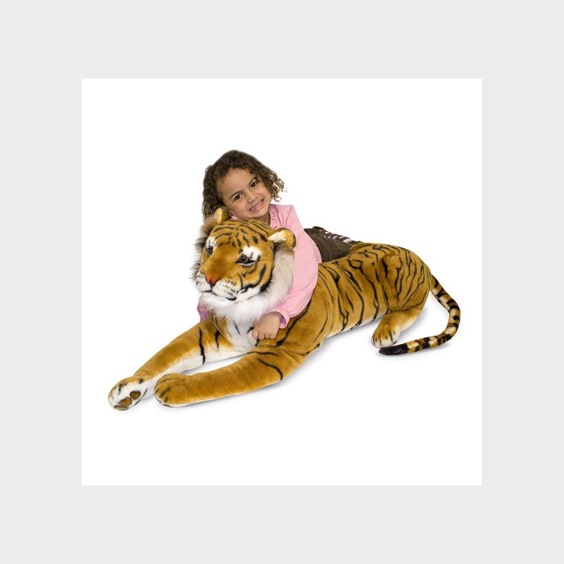 Melissa & Doug | Tjdyr i plys - Tiger