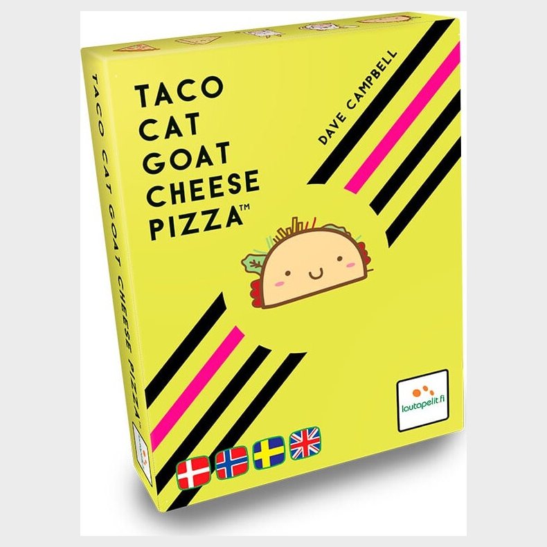 Taco Cat Goat Cheese Pizza Br�tspil - Nordisk