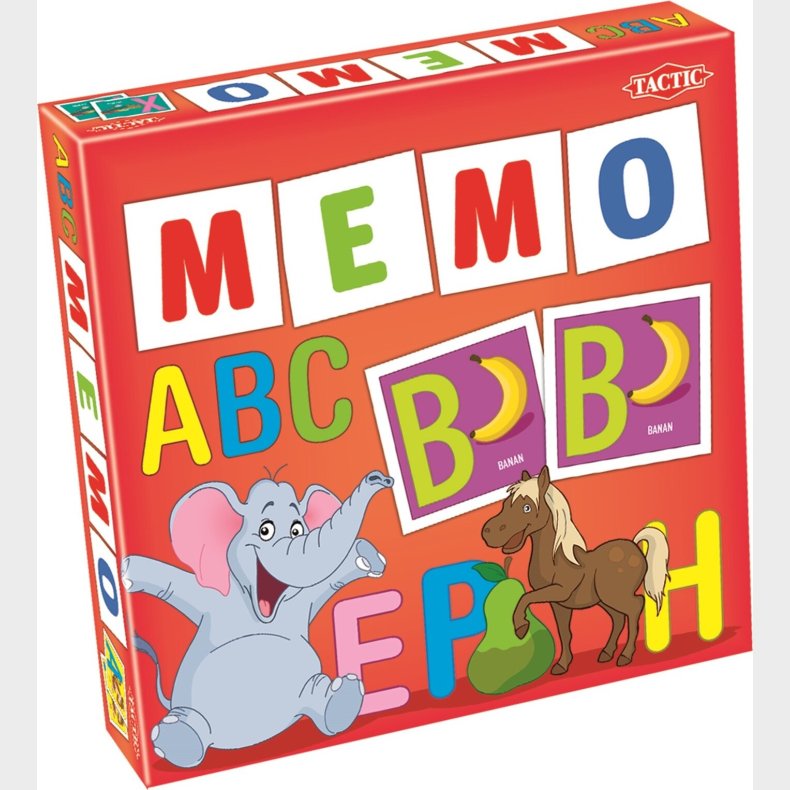 Abc Memo / Vendespil - Tactic