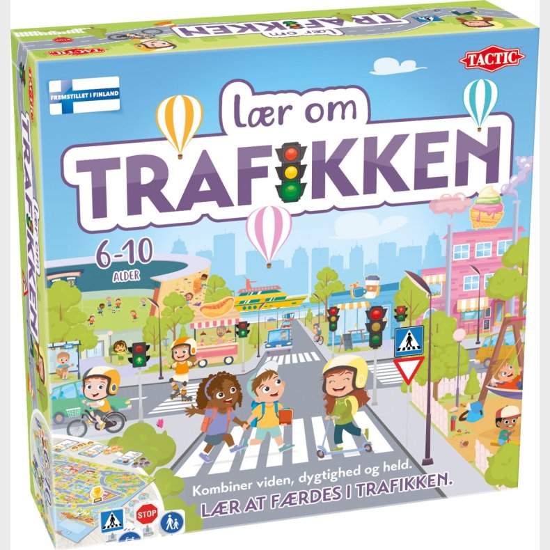 Tactic Games - L�r Om Trafikken B�rnespil - Dansk