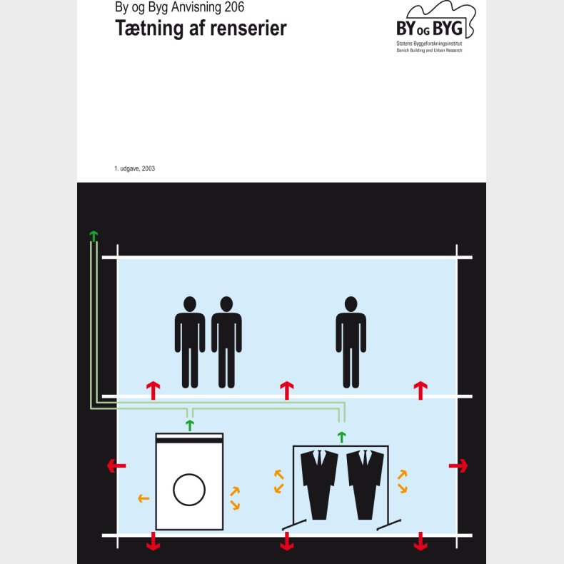 By Og Byg Anvisning 206 - T�tning Af Renserier - Asta Nicolajsen - Bog