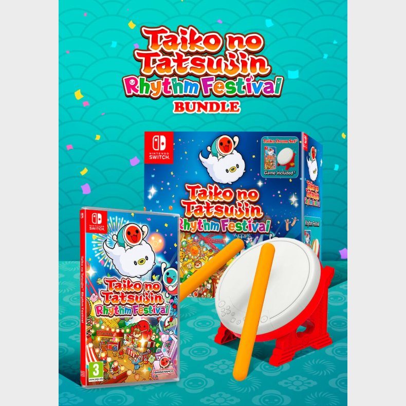 Taiko No Tatsujin: Rhythm Festival (collector's Edition) - Nintendo Switch