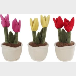 Take Me Home - Plys Tulipan Plante - 1 Stk - Assorteret