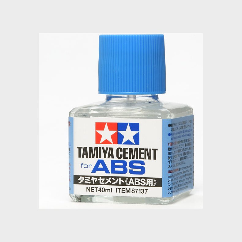 Tamiya - Cement For Abs - Model Lim Til Abs Plast - 40 Ml - 87137