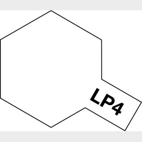 Tamiya - Lacquer Paint - Lp-4 Flat White - 82104