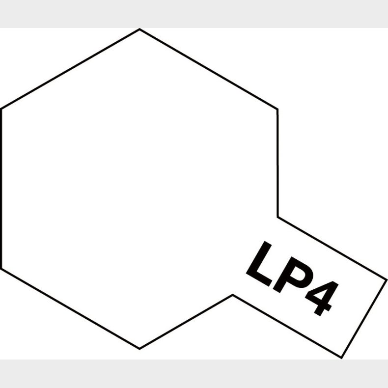 Tamiya - Lacquer Paint - Lp-4 Flat White - 82104