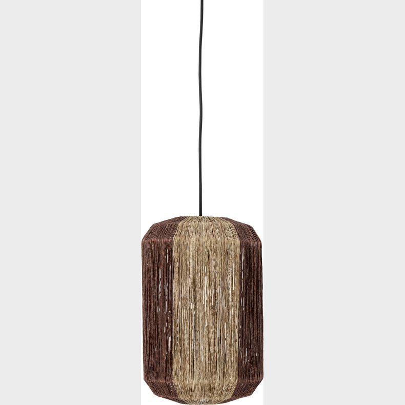 Bloomingville - Tano Pendel Flet Lampe - Natur - Sgrs